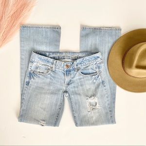 Vintage AE Favorite Boyfriend Bootcut Jeans size 0